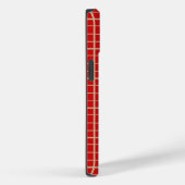 Traditioneel rood en goudChinees geometrisch patro Case-Mate iPhone Case (Achterkant / Rechts)