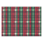 Traditioneel rood groen plaid tartan tafelkleed (Voorkant (Horizontaal))