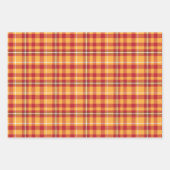 Traditioneel rood groen Sinaasappel twill plakpatr Inpakpapier Vel (Voorkant 3)