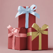 Traditioneel rood - inpakpapier vellen