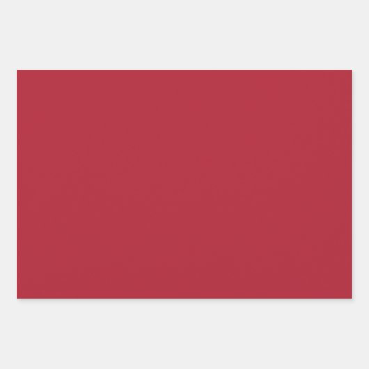 Traditioneel rood wit en groen patroon en massief inpakpapier vel (Voorkant 2)