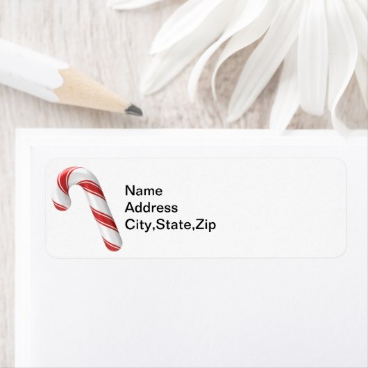Traditioneel rood-witte snoeprietetiket etiket (Insitu)