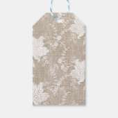  traditioneel rustisch land , gebarsten en aangebo cadeaulabel (Voorkant)