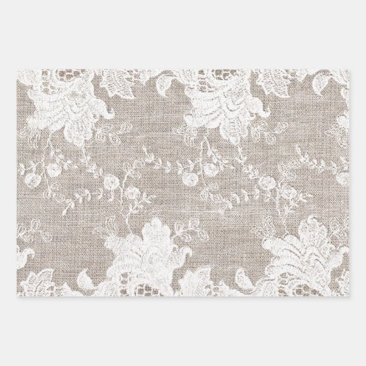  traditioneel rustisch land , gebarsten en aangebo inpakpapier vel (Voorkant 2)