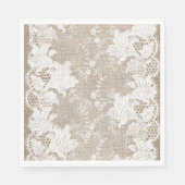  traditioneel rustisch land , gebarsten en aangebo servet (Voorkant)