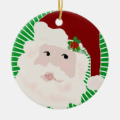 Traditioneel Santa Keepsake Ornament (Voorkant)