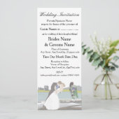 Traditioneel Schots en Keltisch Weddenschap Kaart (Staand voorkant)