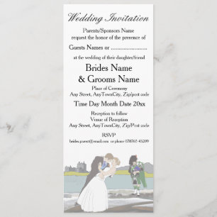 Traditioneel Schots en Keltisch Weddenschap Kaart