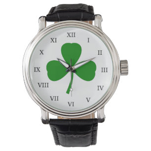 Traditioneel Shamrock horloge