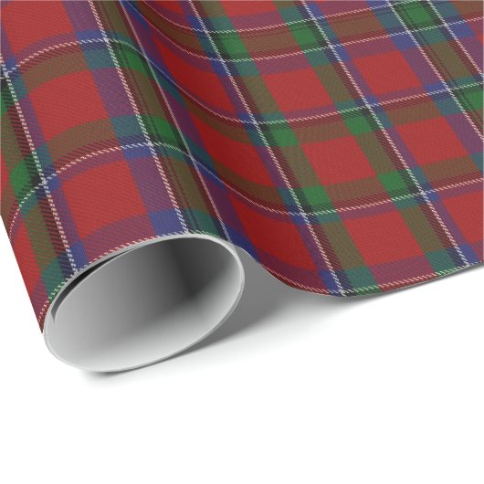 Traditioneel Sinclair Tartan Pset Wrapping Paper Cadeaupapier (Rol Hoek)