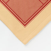 Traditioneel Slavisch kalenderpatroon Fleece Deken (Hoek)