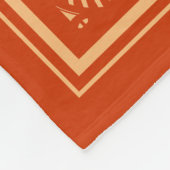 Traditioneel Slavisch Zonnepatroon Fleece Deken (Hoek)