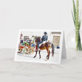 Traditioneel Spaans Paardenportret Kaart (Voorkant)