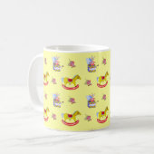 Traditioneel speelgoed/primaire kleuren koffiemok (Voorkant links)