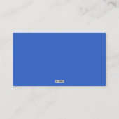 Traditioneel speelgoed/primaire kleuren visitekaartje (Achterkant)