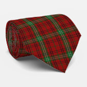 Traditioneel Stropdas in Morrison Tartan (Opgerold)