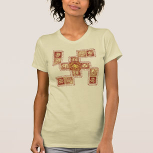 Traditioneel Swastika Pattern T-shirt