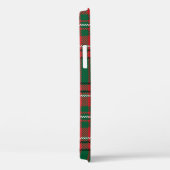 Traditioneel tartan: rood-groen geruite patroon. Case-Mate iPhone case (Achterkant / Rechts)