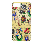 Traditioneel Tattoo Flash-draagtas Case-Mate iPhone Case (Achterkant)