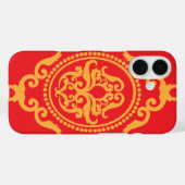 Traditioneel tattoo kunst geïnspireerd ontwerp Case-Mate iPhone case (Achterkant (horizontaal))