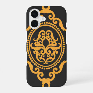 Traditioneel tattoo kunst geïnspireerd ontwerp iPhone 16 hoesje