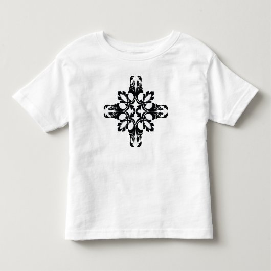 Traditioneel tattoo kunst geïnspireerd ontwerp kinder shirts (Voorkant)