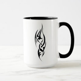 Traditioneel Tattoo Kunst Geïnspireerd Ontwerp Mok