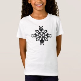 Traditioneel Tattoo Kunst Geïnspireerd Ontwerp T-shirt