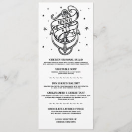 Traditioneel Tattoo Menu Wedding Rock Anchor