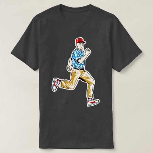 Traditioneel tattoo van de Forrest Gump T-shirt (Design voorkant)