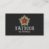 Traditioneel Tattoos Visitekaartje (Voorkant)