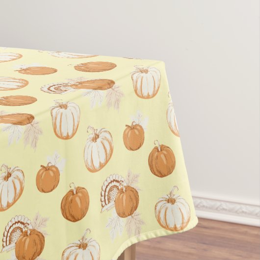 Traditioneel Thanksgiving-ontwerp Tafelkleed (Voorbeeld)