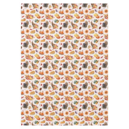 Traditioneel Thanksgiving tafelkleed (Voorkant)