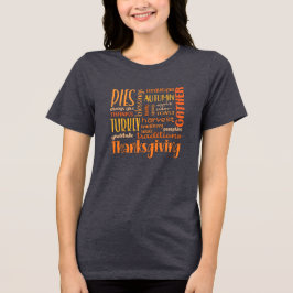 Traditioneel Thanksgiving vrouwen T-shirt