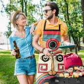 Traditioneel Tiki-masker Schort