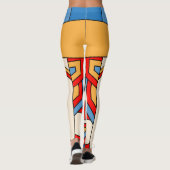 traditioneel tiklonmasker leggings (Achterkant)