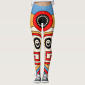 traditioneel tiklonmasker leggings (Voorkant)