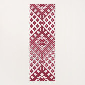 Traditioneel tribaalpatroon in de Oostzee Yogamat (Achterkant)