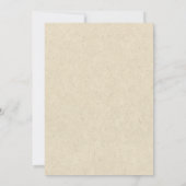 Traditioneel Turkije Thanksgiving Feest Kaart (Achterkant)