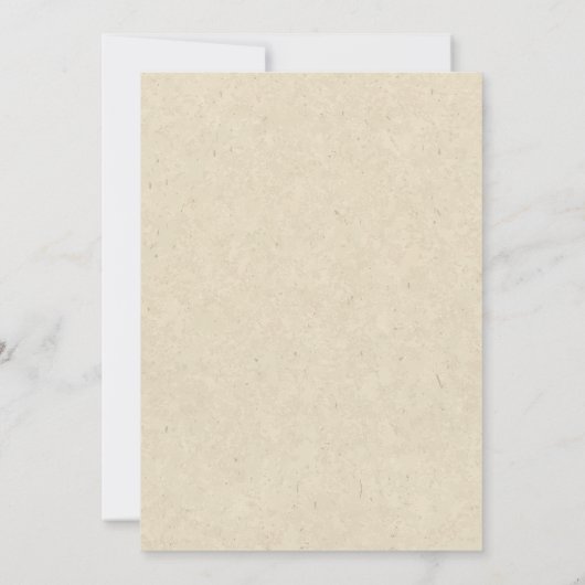 Traditioneel Turkije Thanksgiving Feest Kaart (Achterkant)