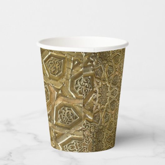 Traditioneel Turks Arabisch Islamitisch Arabesk Pa Papieren Bekers (Rechts)