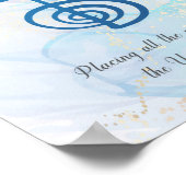 Traditioneel Usui Reiki Symbool Cho Ku Rei Poster (Hoek)