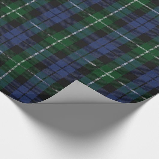 Traditioneel verpakkingspapier van Campbell Tartan Cadeaupapier (Hoek)