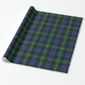 Traditioneel verpakkingspapier van Campbell Tartan Cadeaupapier (Uitgerold)
