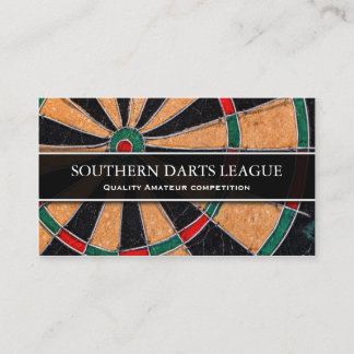 Traditioneel Visitekaartje van de Dart Board