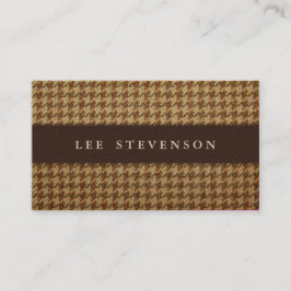 Traditioneel Visitekaartje voor de sound-stooth