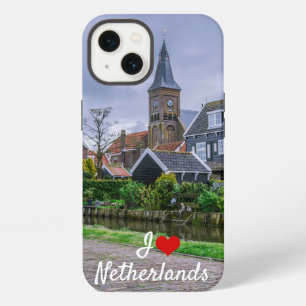 Traditioneel vissersdorp Marken in Nederland iPhone 13 Hoesje