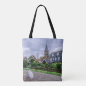 Traditioneel vissersdorp Marken in Nederland Tote Bag (Achterkant)