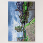 Traditioneel vissersdorp Marken, Nederland Legpuzzel (Verticaal)