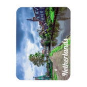 Traditioneel vissersdorp Marken, Nederland Magneet (Verticaal)